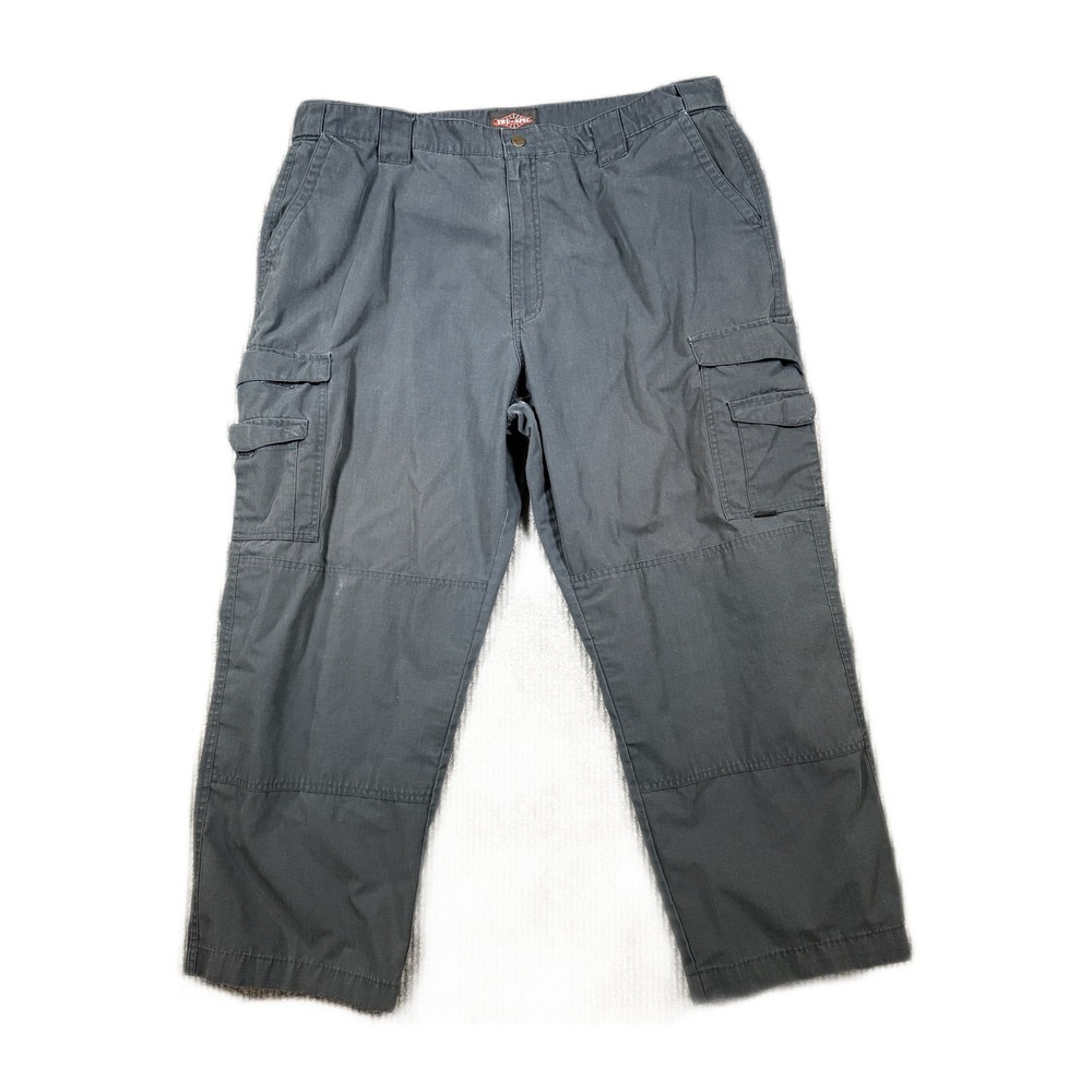 TRU-SPEC Tactical Cargo Pants Charcoal Gray Mens 46x31 Ripstop Utility